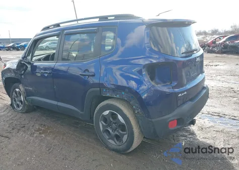 2017 Jeep Renegade Sport 4X4 from USA, damaged, VIN ZACCJBAB6HPG26065